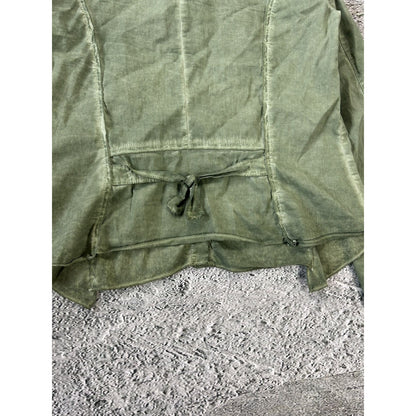 Elisa Cavaletti vintage Blouse shirt avant garde green