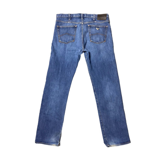 Armani vintage navy jeans straight denim pants