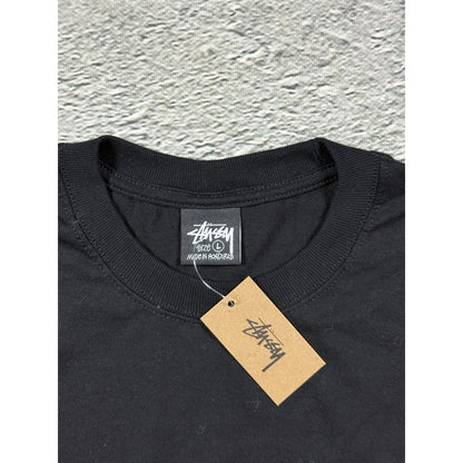 Stussy t-shirt black vintage with tag