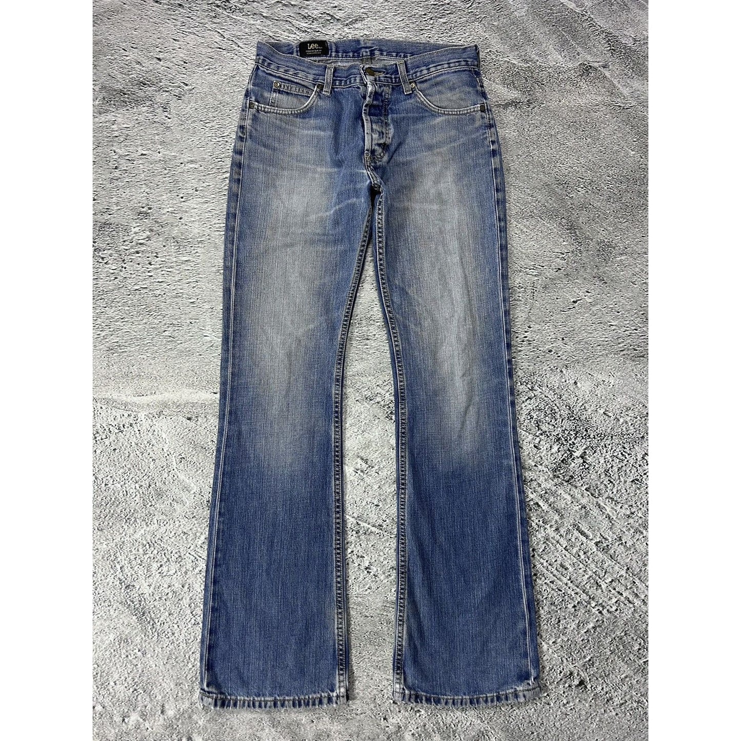 Lee flared jeans denim pants Y2K blue Denver