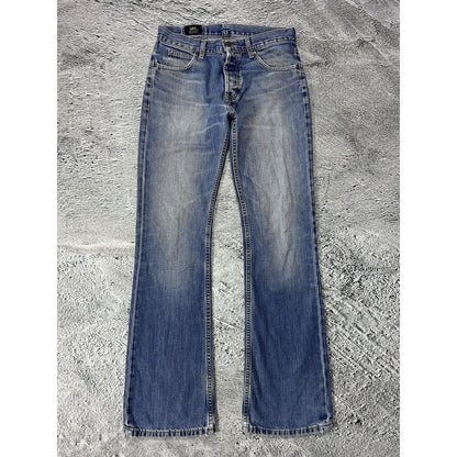 Lee flared jeans denim pants Y2K blue Denver