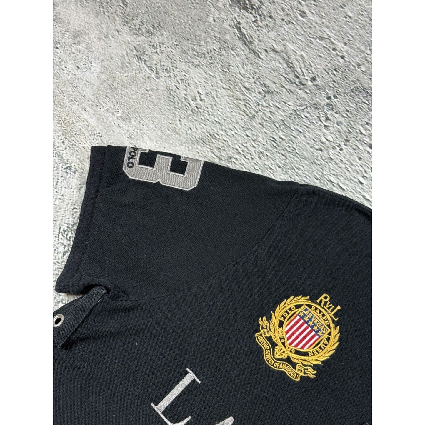 Chief Keef Polo Ralph Lauren Las Vegas vintage black silver