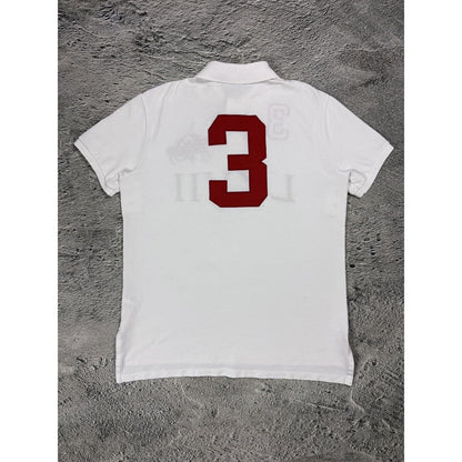 Chief Keef Polo Ralph Lauren white red big pony 67