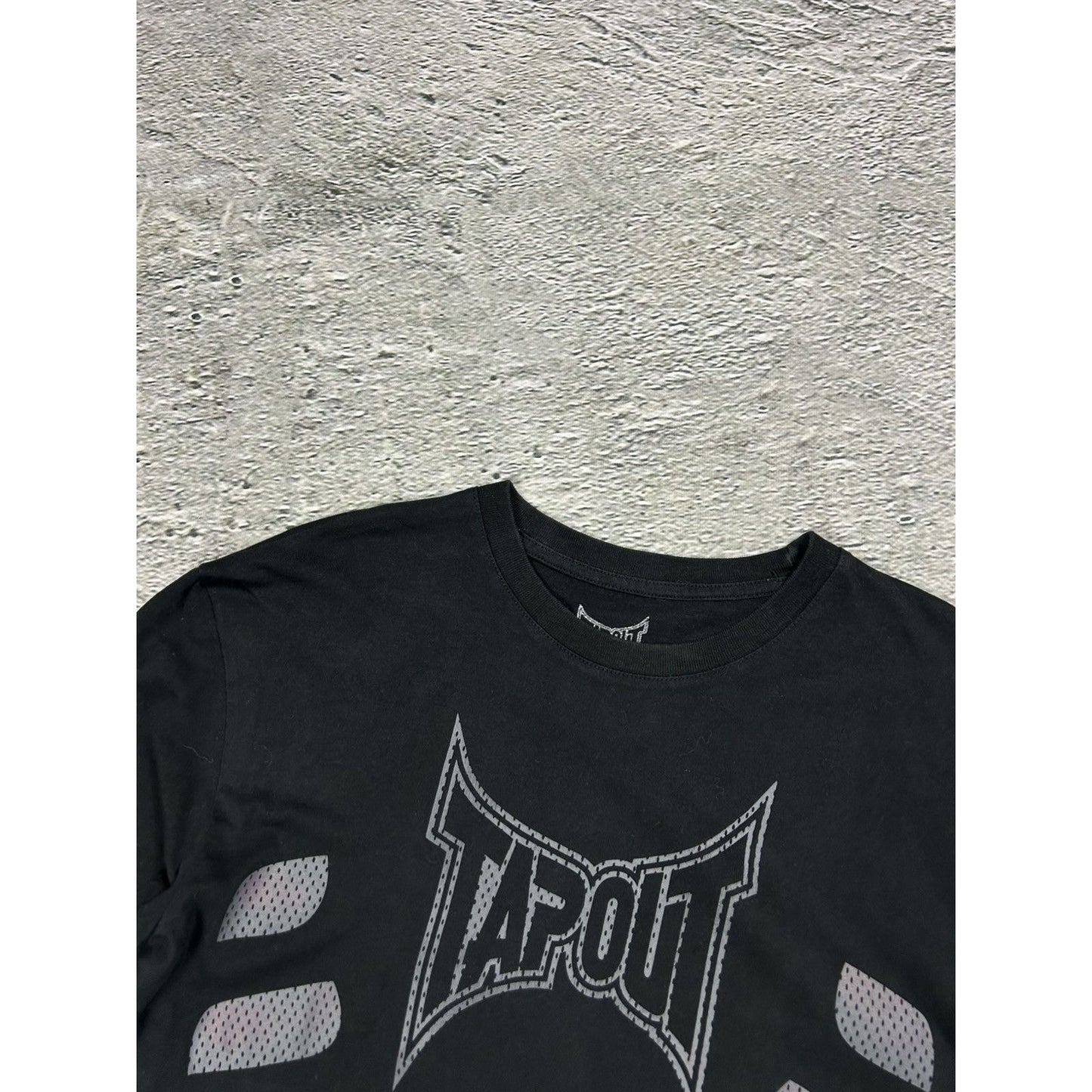 Tapout longsleeve with T-shirt black grey Y2K