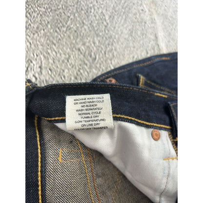 Evisu multipocket jeans front logo rare sample black