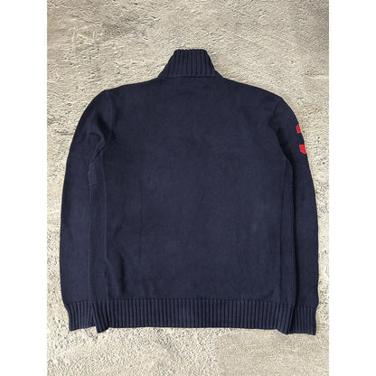Chief Keef Polo Ralph Lauren zip sweater New York navy
