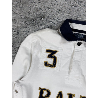 Chief Keef Polo Ralph Lauren longsleeve big logo White