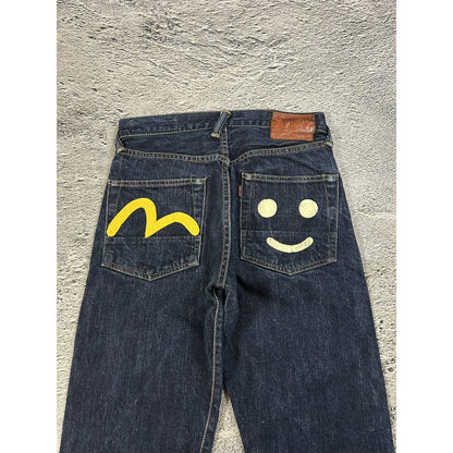Evisu Yamane jeans smiley face Japanese vintage seagull