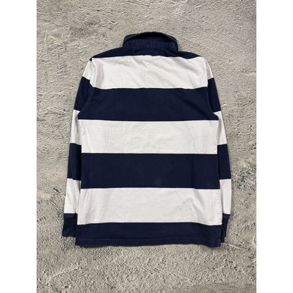 Chief Keef Polo Ralph Lauren navy white longsleeve striped big pony