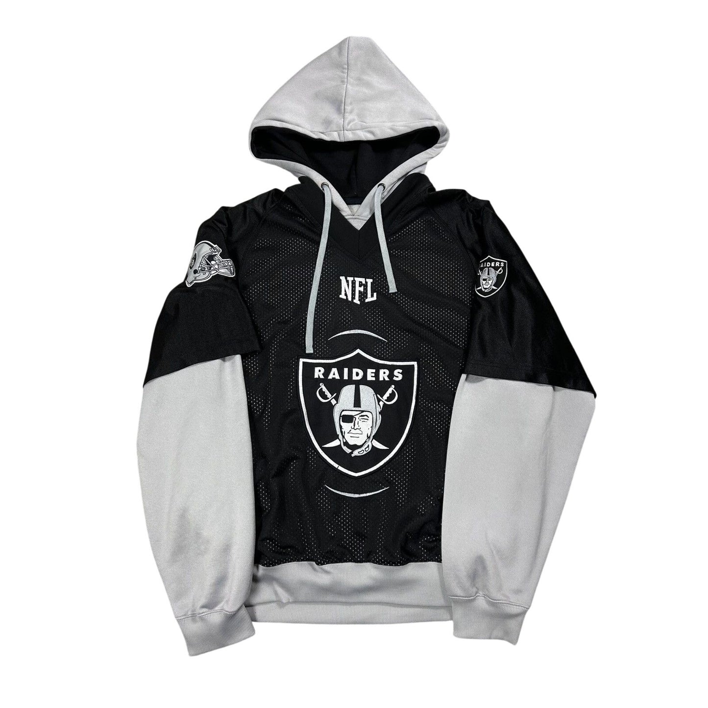 NFL Raiders Orlando hoodie with jersey black grey