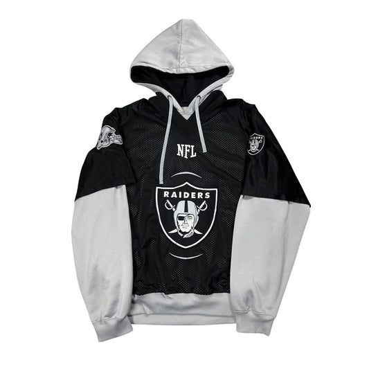 NFL Raiders Orlando hoodie with jersey black grey