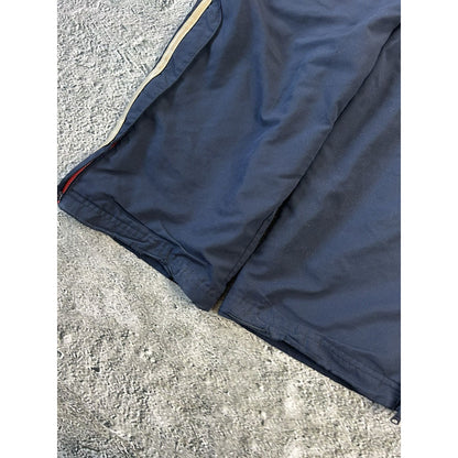 Adidas Munster Rugby vintage nylon track pants navy baggy