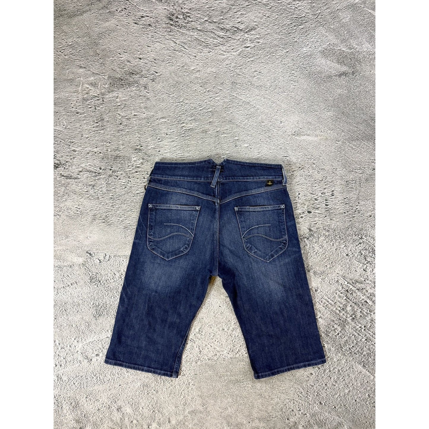 Vivienne Westwood x Lee jorts Denim Rock n' Roll Shorts