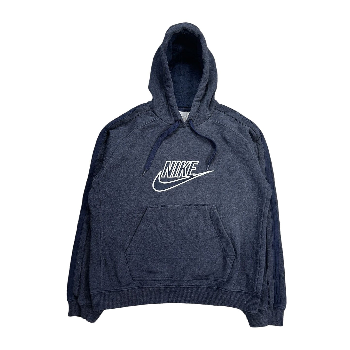 Nike hoodie vintage navy big logo 2000s