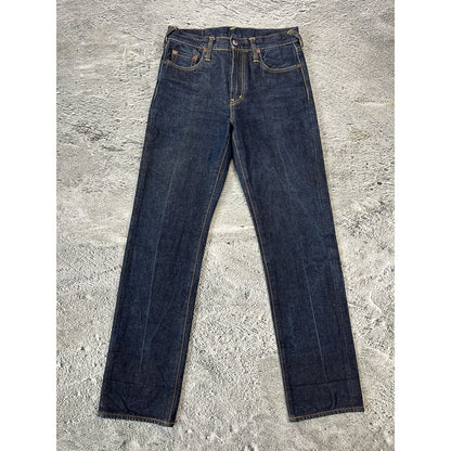 Evisu jeans daicock big logo vintage gradient purple pink