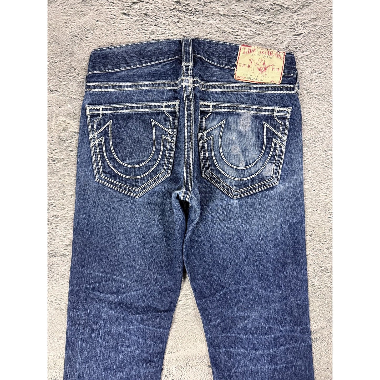 True Religion jeans vintage Bobby big QT denim straight