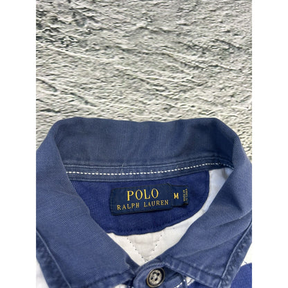 Chief Keef Polo Ralph Lauren striped longsleeve blue white