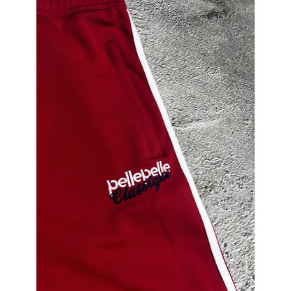 Pelle Pelle vintage track suit red white zip Classique