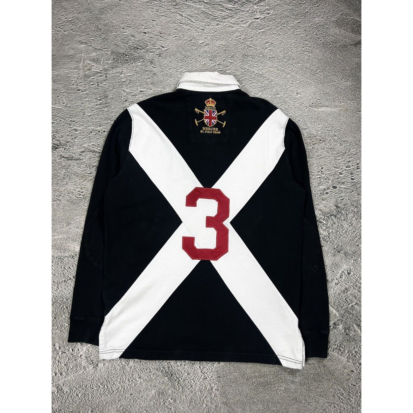 Chief Keef Polo Ralph Lauren black longsleeve white X
