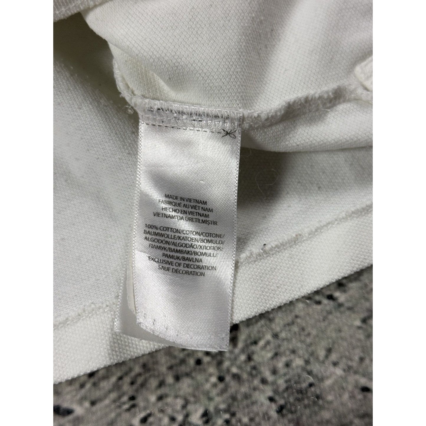 Polo Ralph Lauren vintage white polo T-shirt big pony