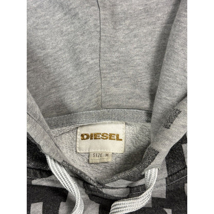 Diesel vintage gray full print Y2K big logo