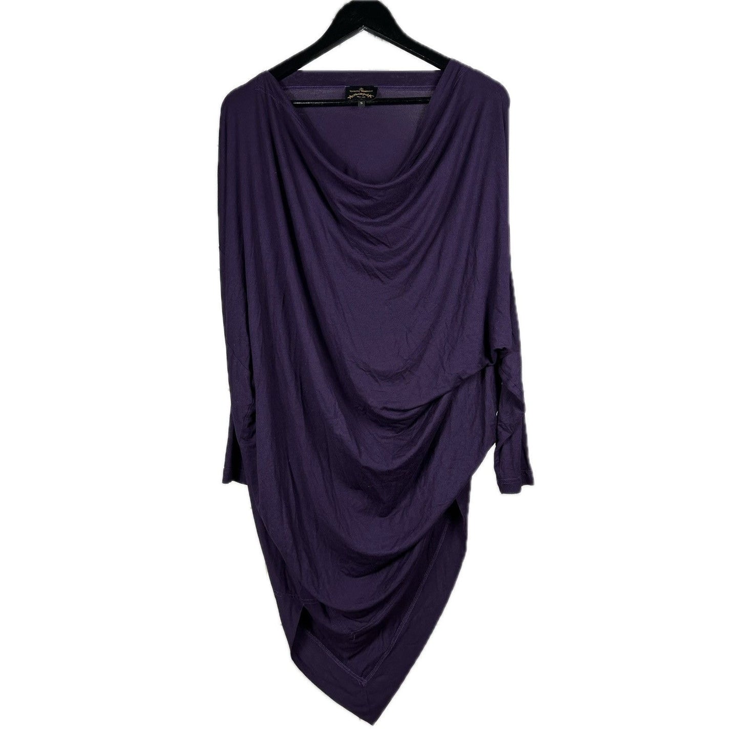 Vivienne Westwood Dress Purple asymmetrical avantgarde