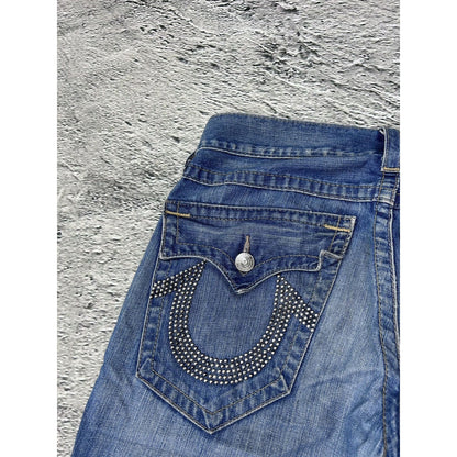 True Religion jeans vintage denim pants straight