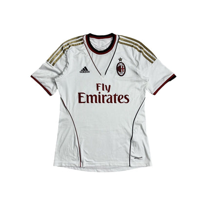 AC Milan jersey adidas vintage 2013 2014 white Fly Emirates