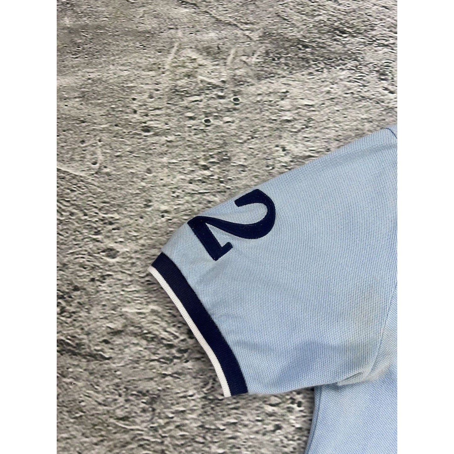 Chief Keef Polo Ralph Lauren T-shirt vintage baby blue navy