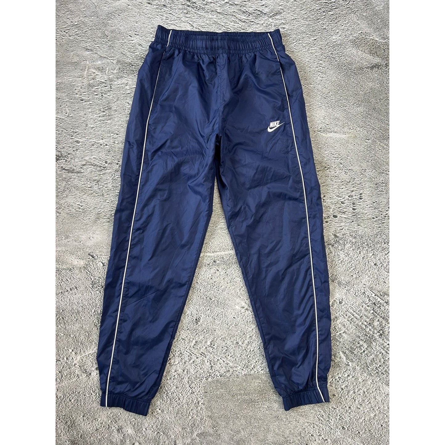 Nike track suit vintage navy pants windbreaker small logo