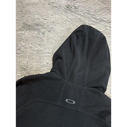Oakley ninja fleece hoodie vintage black sweatshirt Y2K