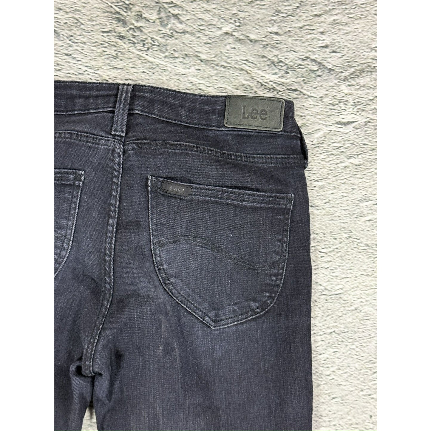 Lee skinny jeans denim pants Y2K black