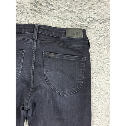 Lee skinny jeans denim pants Y2K black