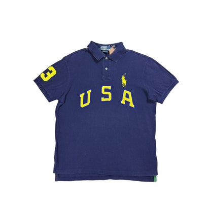 Chief Keef Polo Ralph Lauren navy blue USA big pony