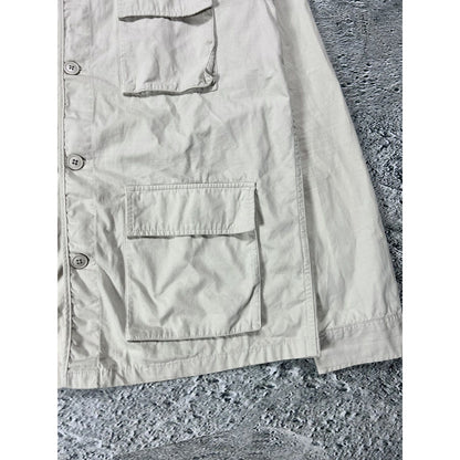 A Day's March military style cotton jacket beige