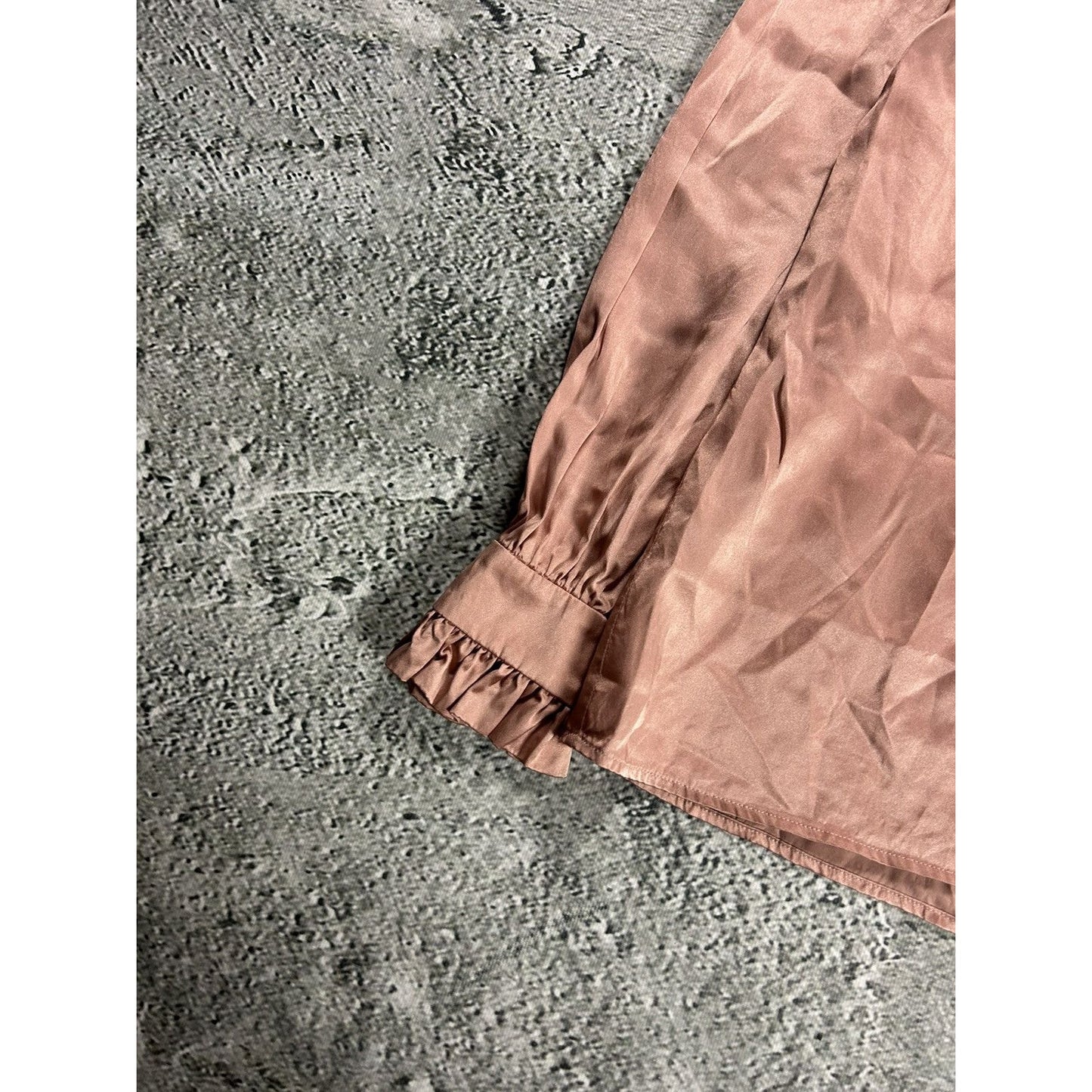 Saint Laurent Paris blouse pink FW16 top