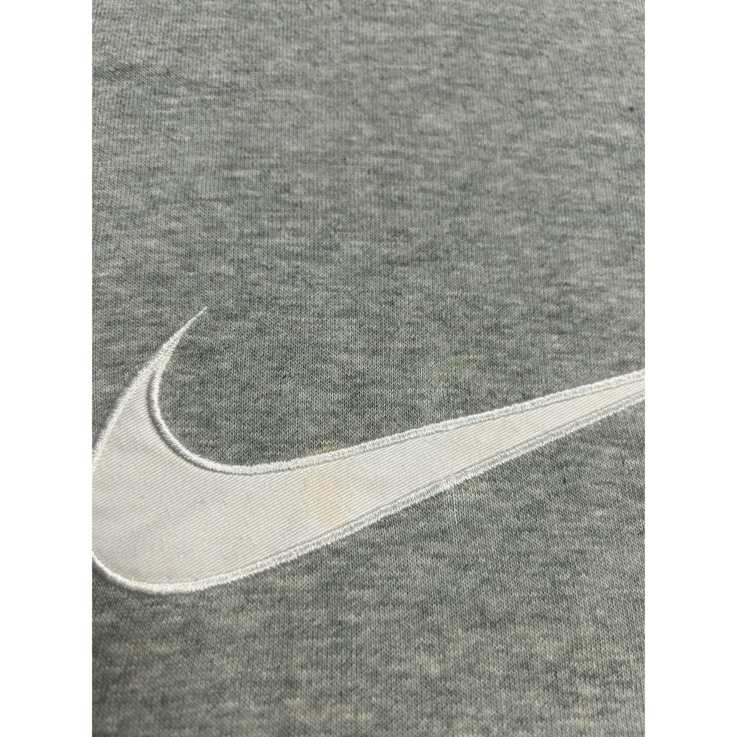 Nike vintage grey sweatshirt big swoosh 2000s