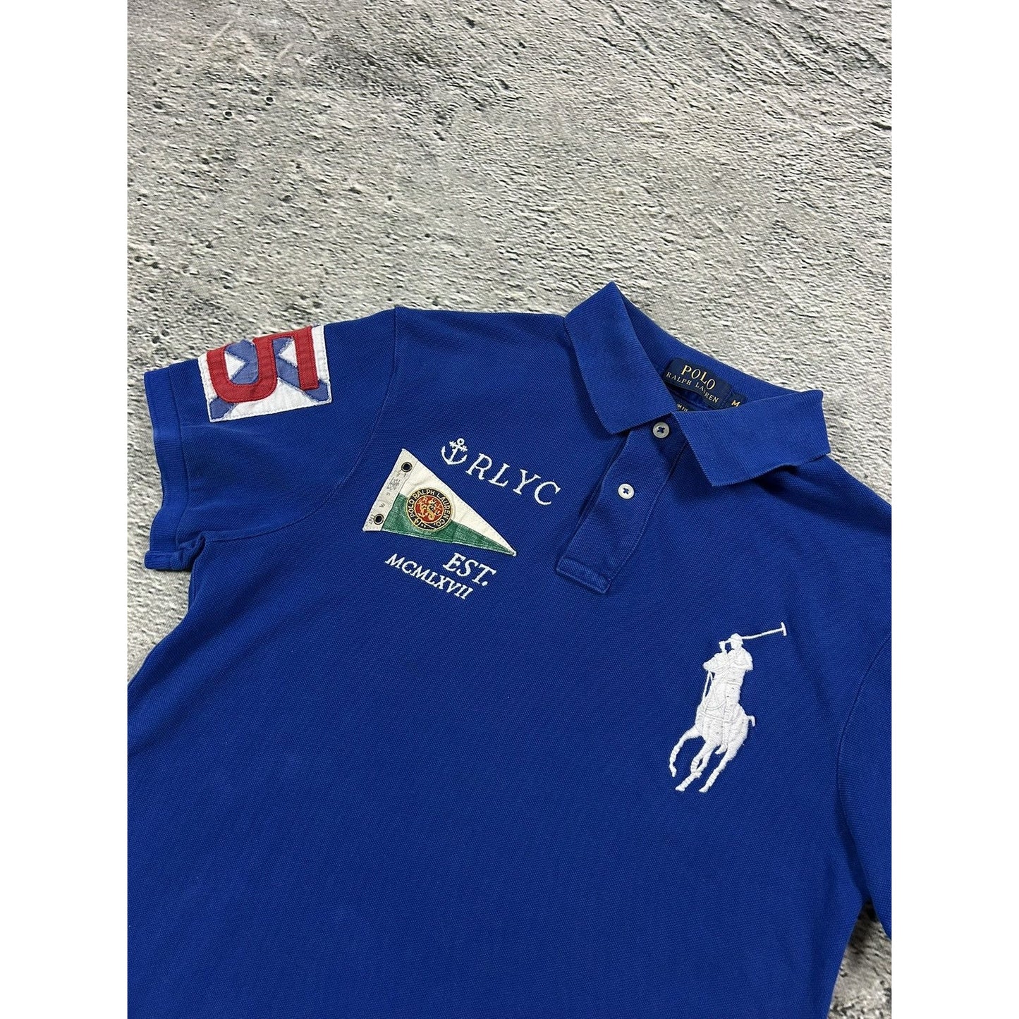 Chief Keef Polo Ralph Lauren vintage blue Marina big pony