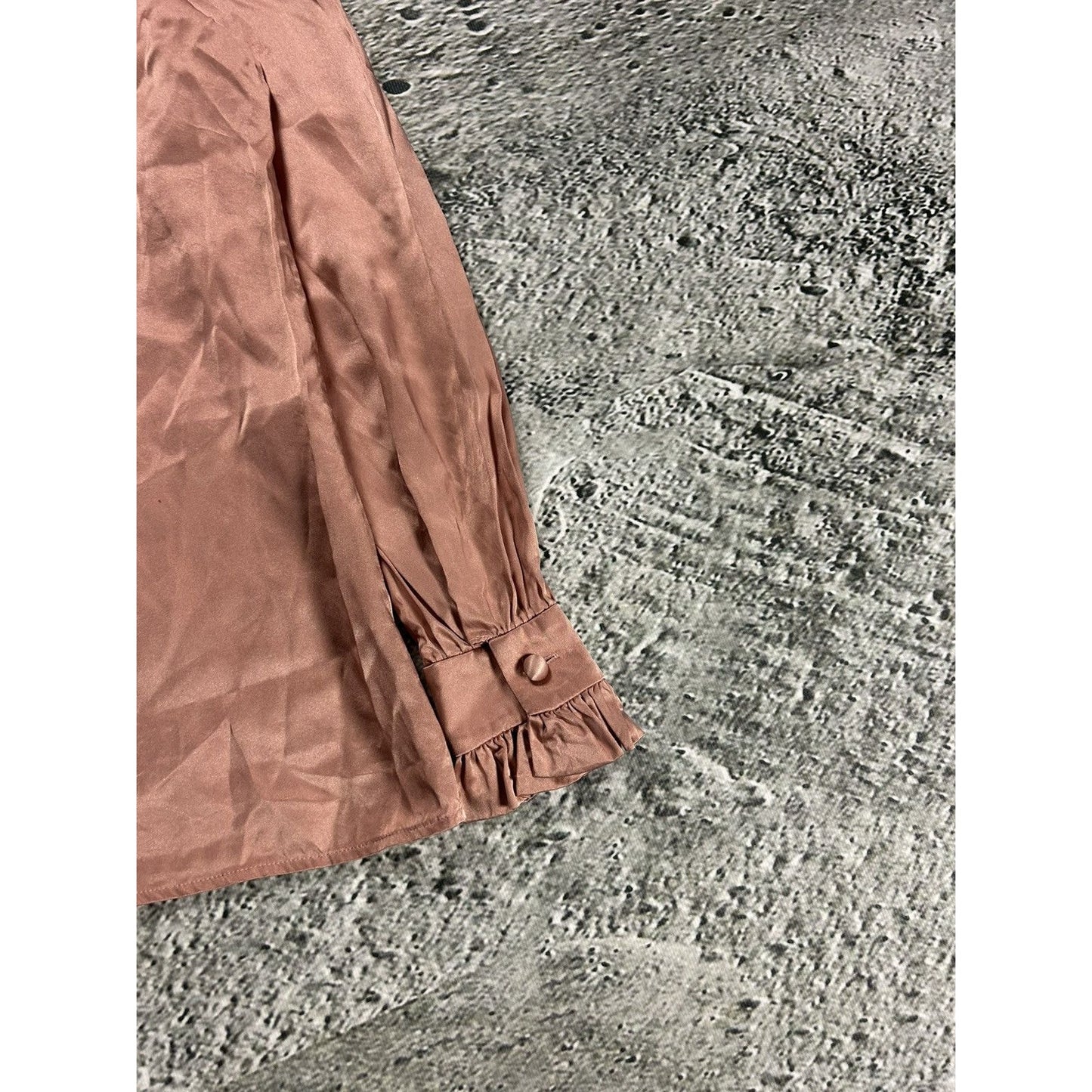 Saint Laurent Paris blouse pink FW16 top