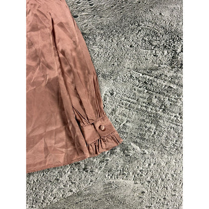 Saint Laurent Paris blouse pink FW16 top