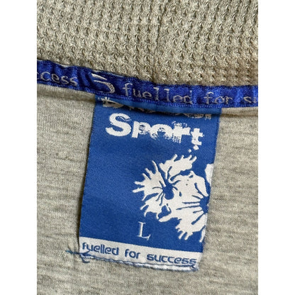 Diesel vintage zip hoodie grey blue Y2K