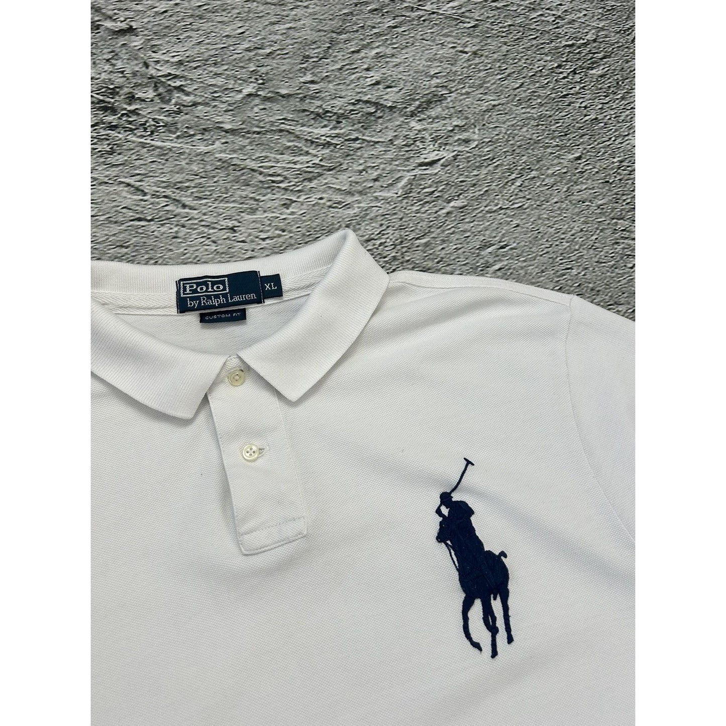 Polo Ralph Lauren vintage white polo USA T-shirt big pony