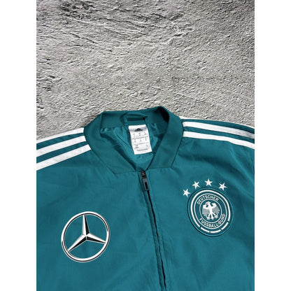 Germany track jacket adidas vintage Mercedes Benz green