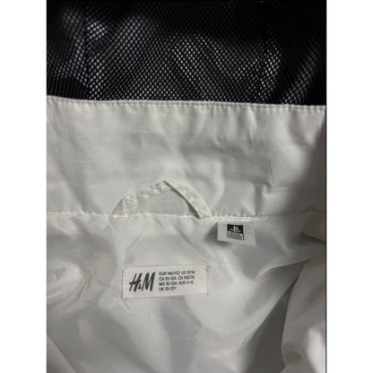 PlayStation x H&M windbreaker jacket black white