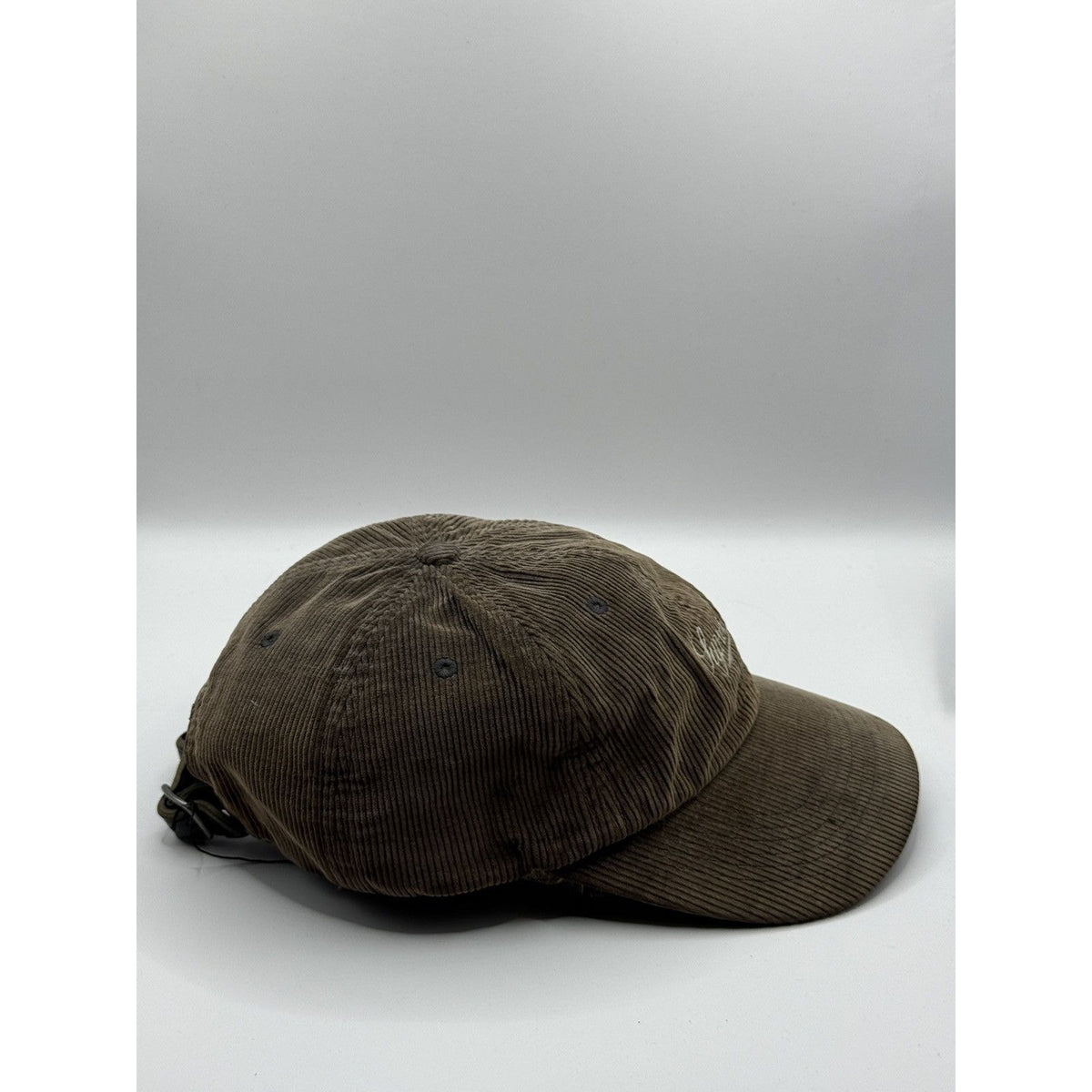 Supreme Loro Piana wool brown cap corduroy