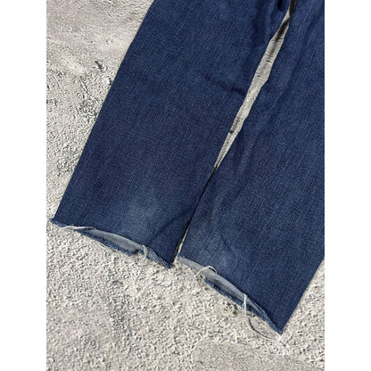 True Religion blue jeans gold stitching Ricky super QT