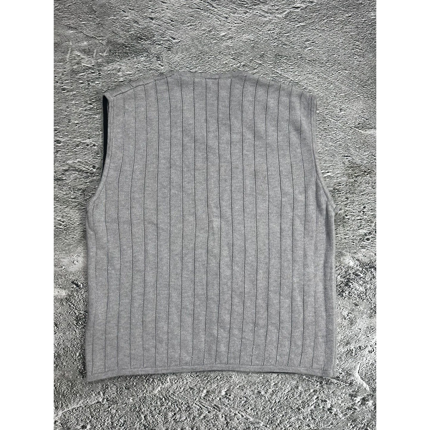 Nike Court vintage grey sweater vest tennis