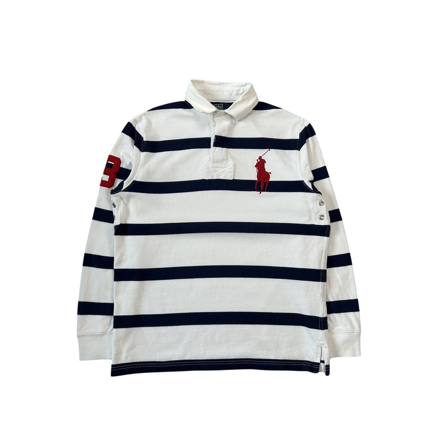Chief Keef Polo Ralph Lauren striped longsleeve big pony