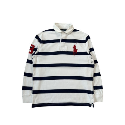 Chief Keef Polo Ralph Lauren striped longsleeve big pony