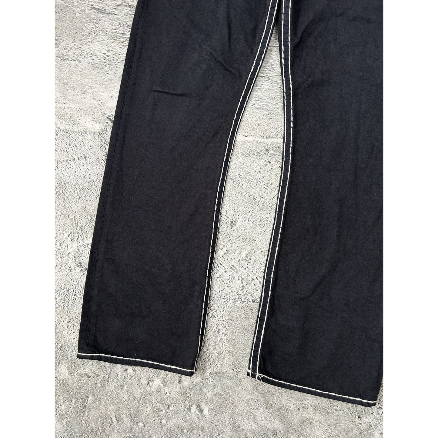 True Religion vintage black jeans denim pants Y2K Ricky